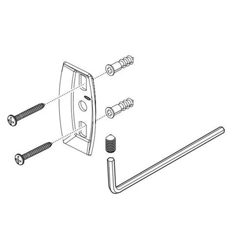 40 Standard Finishes T17T459-H2O Trinsic ® Two Handle Widespread Bathroom Faucet List Price*: $389. . Delta towel bar mounting bracket replacement